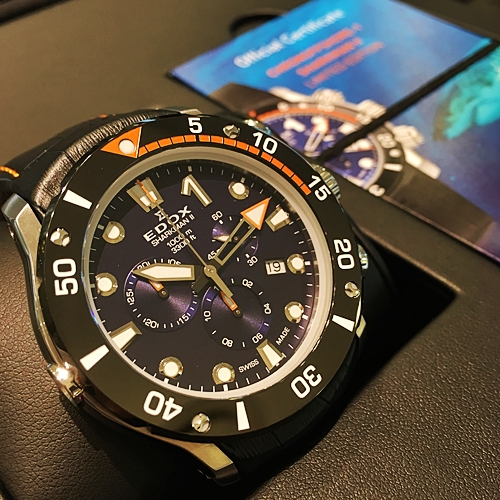 エドックス(EDOX) クロノオフショア1 シャークマンII リミテッド 